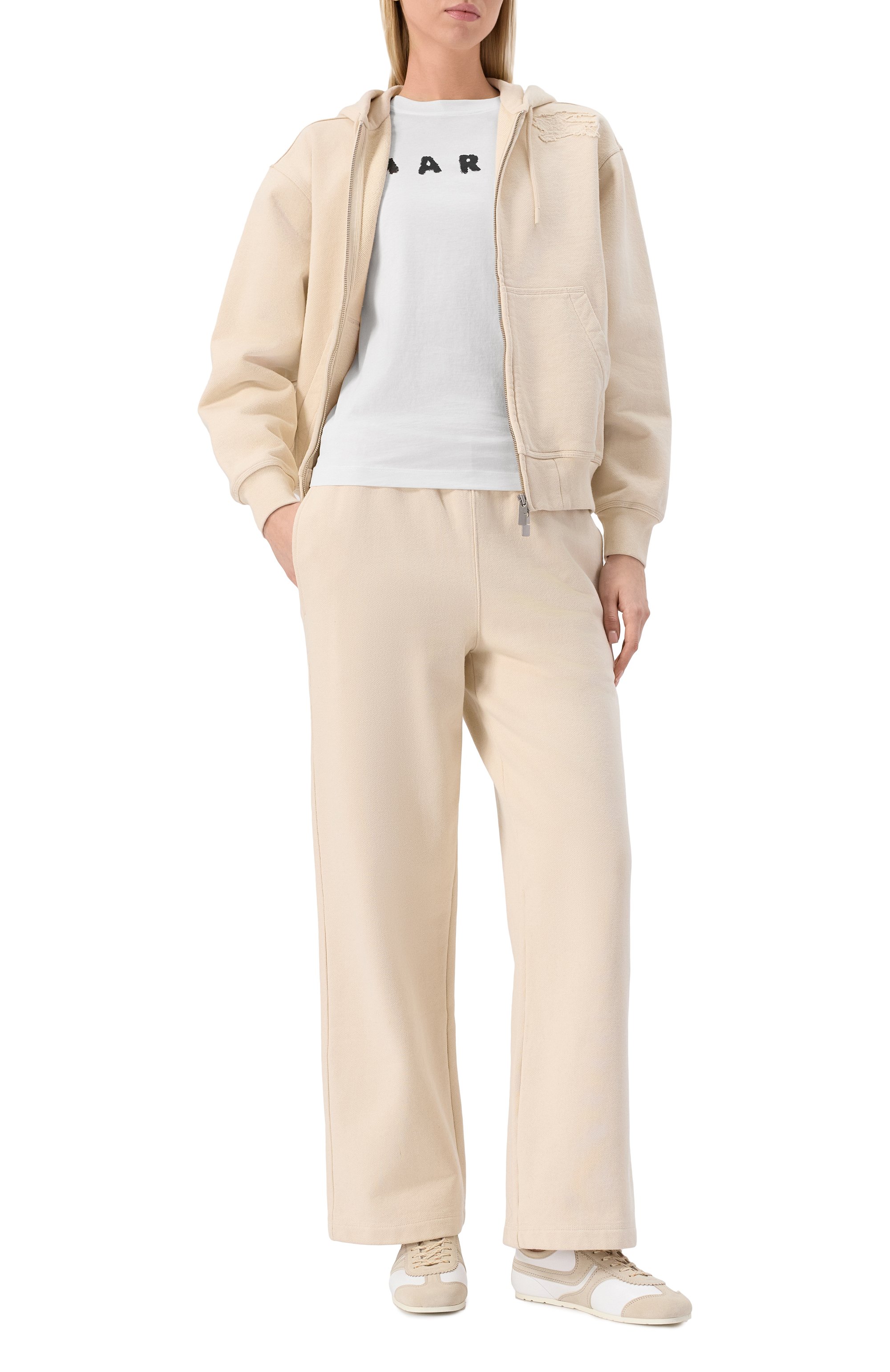 Хлопковая футболка MARNI, арт. THJE0293P8/USCX42, фото 2