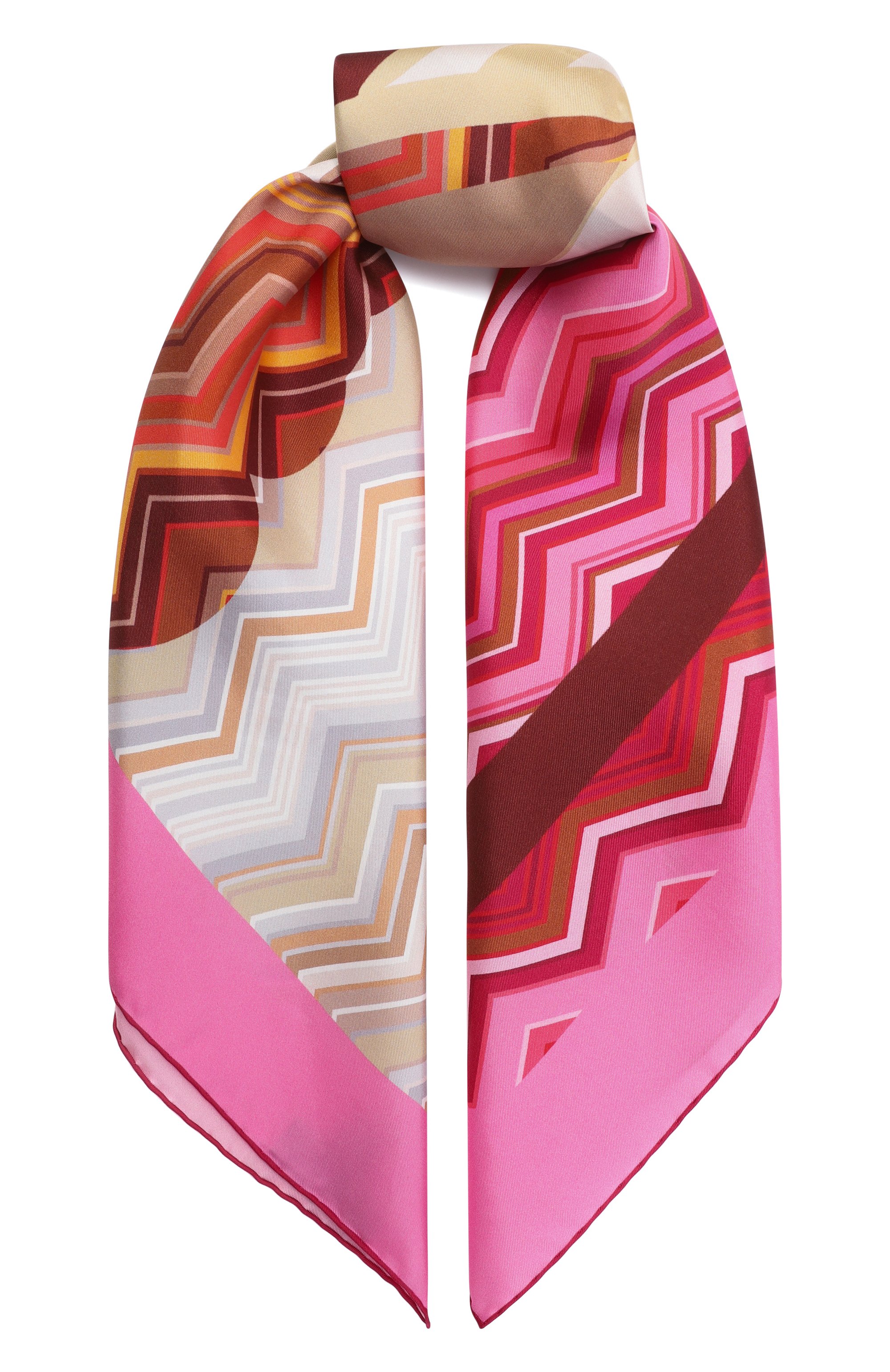 Шелковый платок MISSONI, арт. F041TWDA042, фото 1