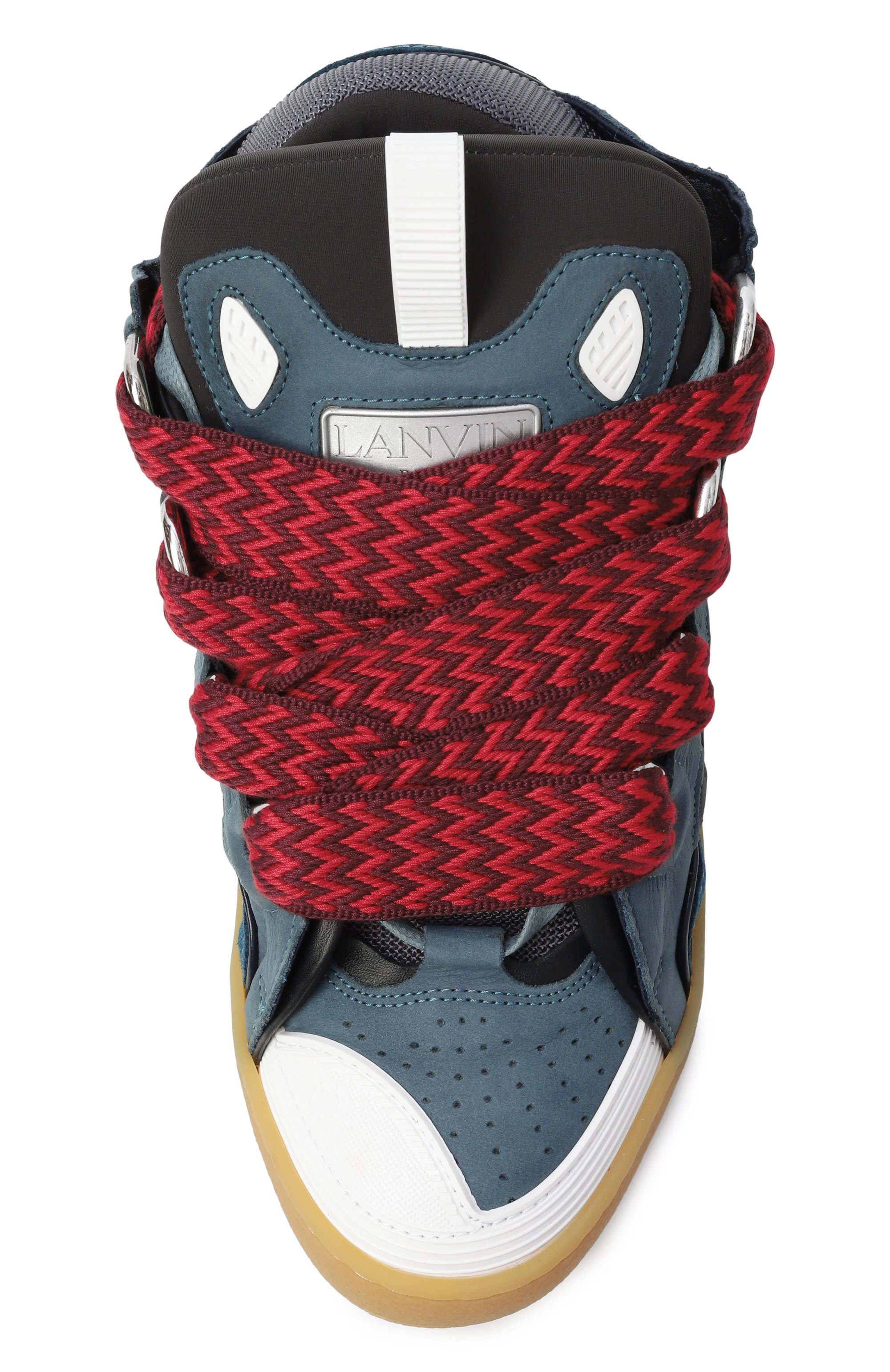Комбинированные кеды curb LANVIN, арт. SKRK11/DRAG, фото 6