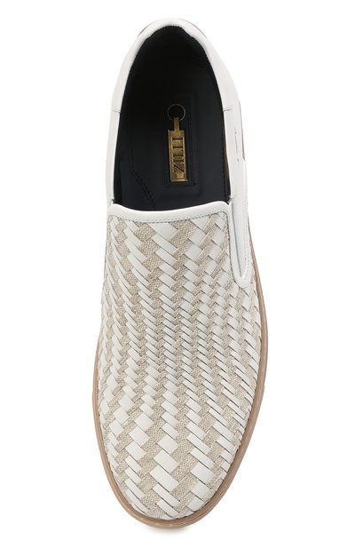 Кожаные слипоны ZILLI, арт. MDV-T087/002, фото 5