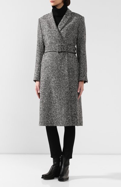 Шерстяное пальто STELLA MCCARTNEY черного цвета по цене 105500 руб., арт. 590431/SNB51, фото 3 Шерстяное пальто STELLA MCCARTNEY, арт. 590431/SNB51, фото 3