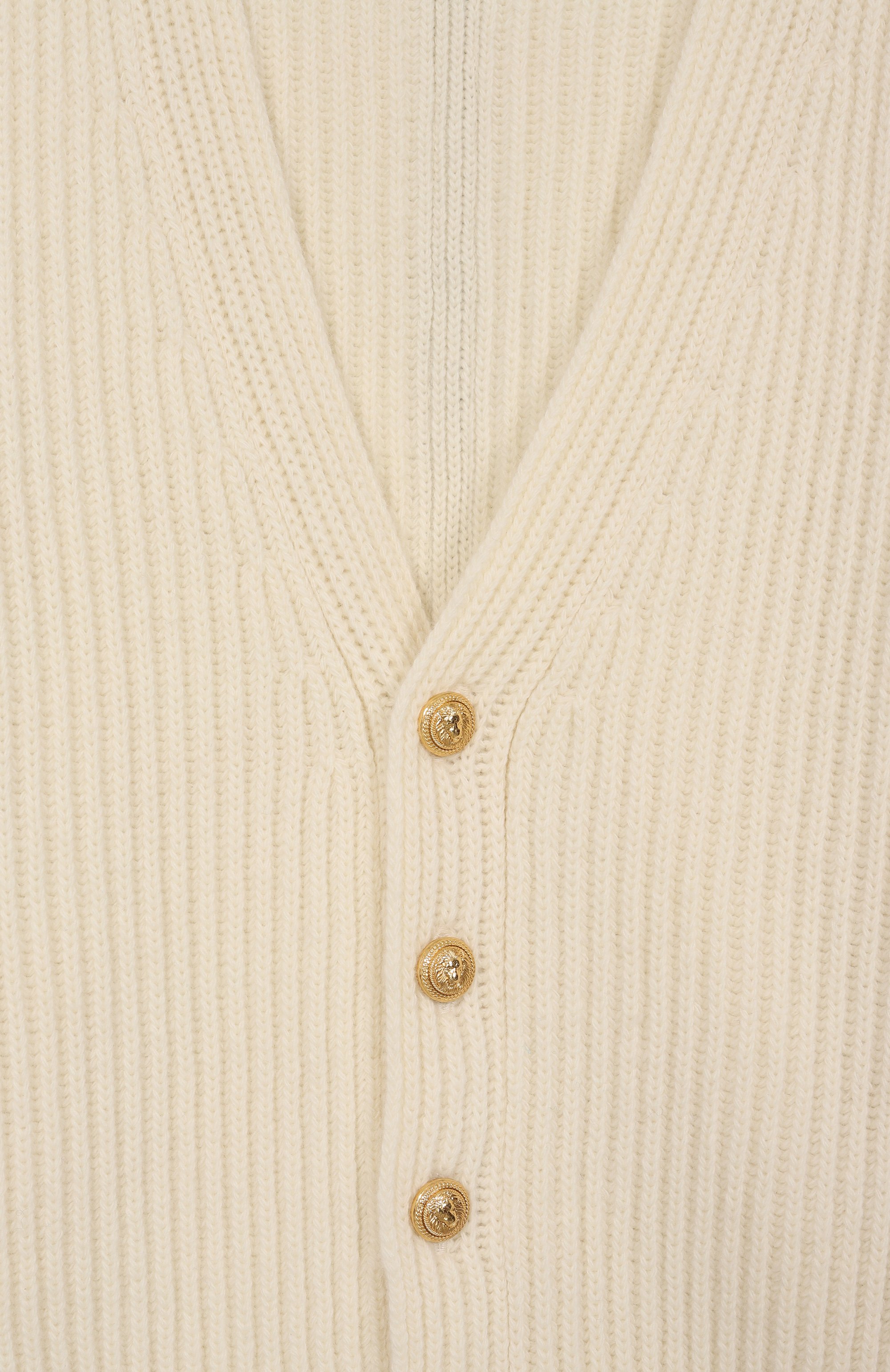 Кардиган из шерсти и кашемира BALMAIN, арт. BX9P70, фото 3