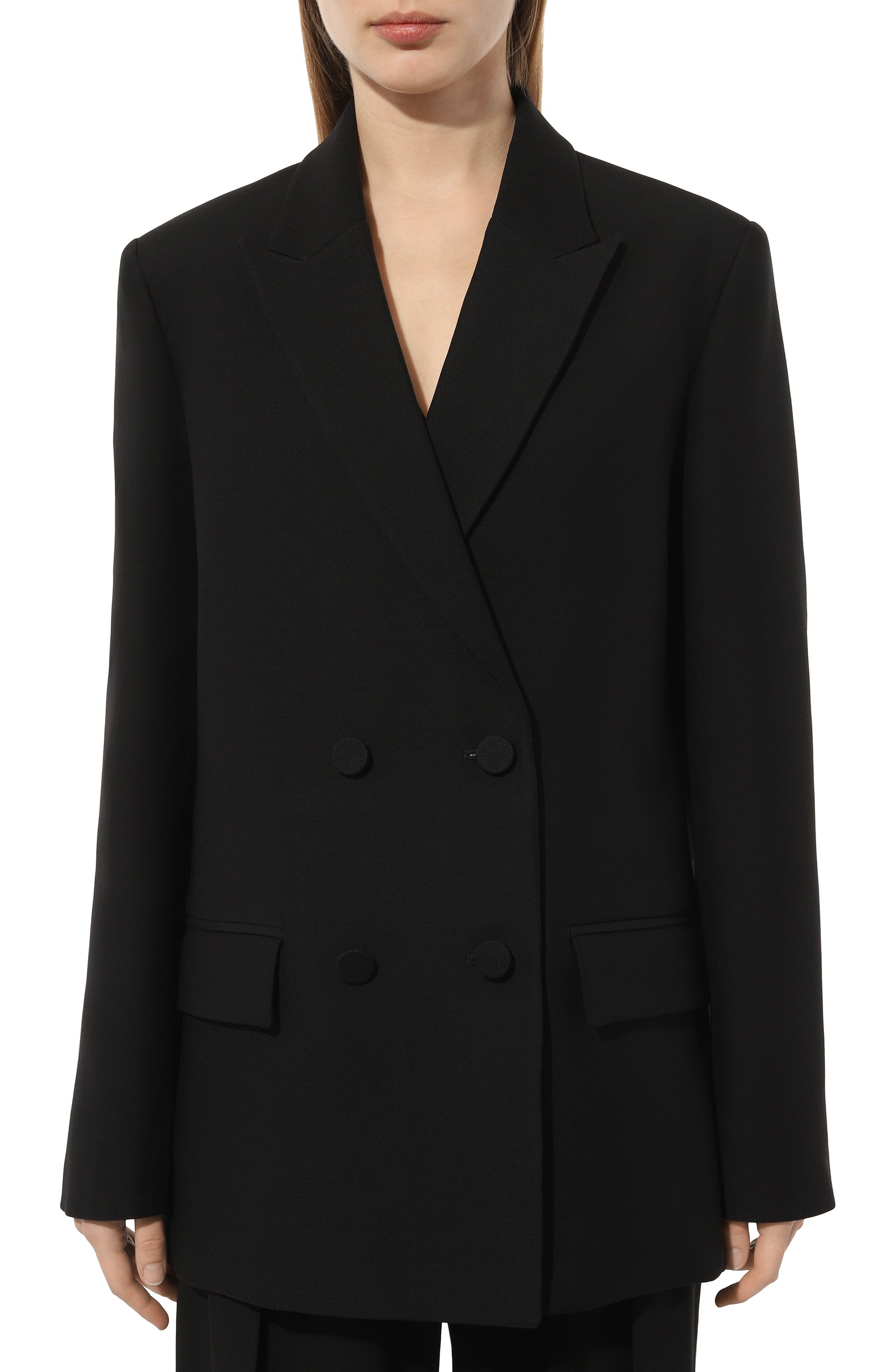 Жакет из шерсти и шелка VALENTINO, арт. 3B3CE3F11CF, фото 3