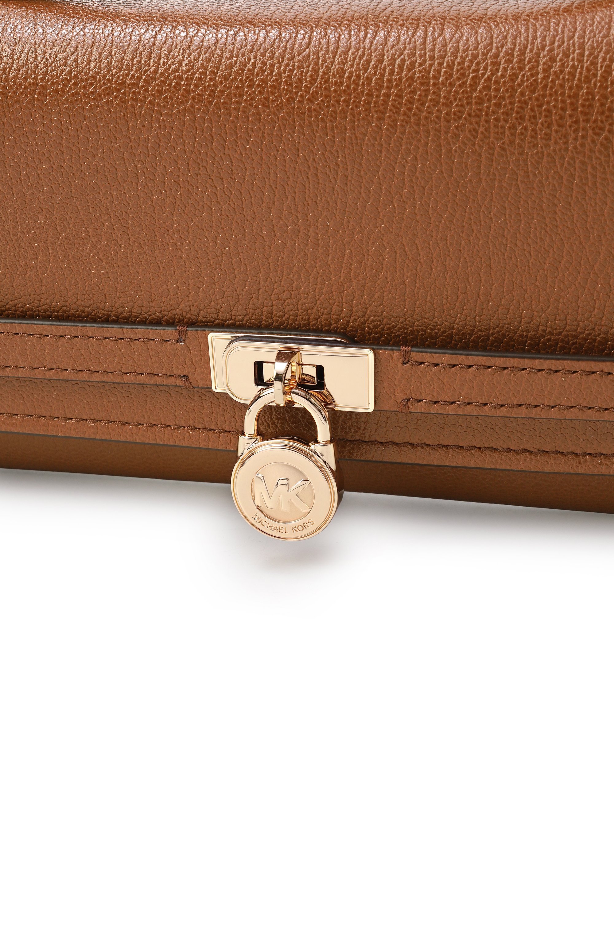 Клатч hamilton medium MICHAEL MICHAEL KORS коричневого цвета по цене 27800 руб., арт. 30F5GHMC8L, фото 6 Клатч hamilton medium MICHAEL MICHAEL KORS, арт. 30F5GHMC8L, фото 6