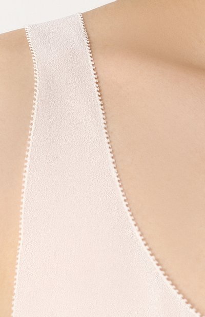 Шелковый топ прямого кроя без рукавов SAINT LAURENT, арт. 488986/Y059R, фото 5