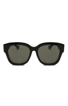 Женские солнцезащитные очки GUCCI черного цвета, арт. GG1550SK 001 | Фото 3 (Региональные ограничения белый список (Axapta Mercury): Не проставлено; Нос: Не проставлено; Тип очков: С/з; Материал: Пластик; Очки форма: Квадратные)