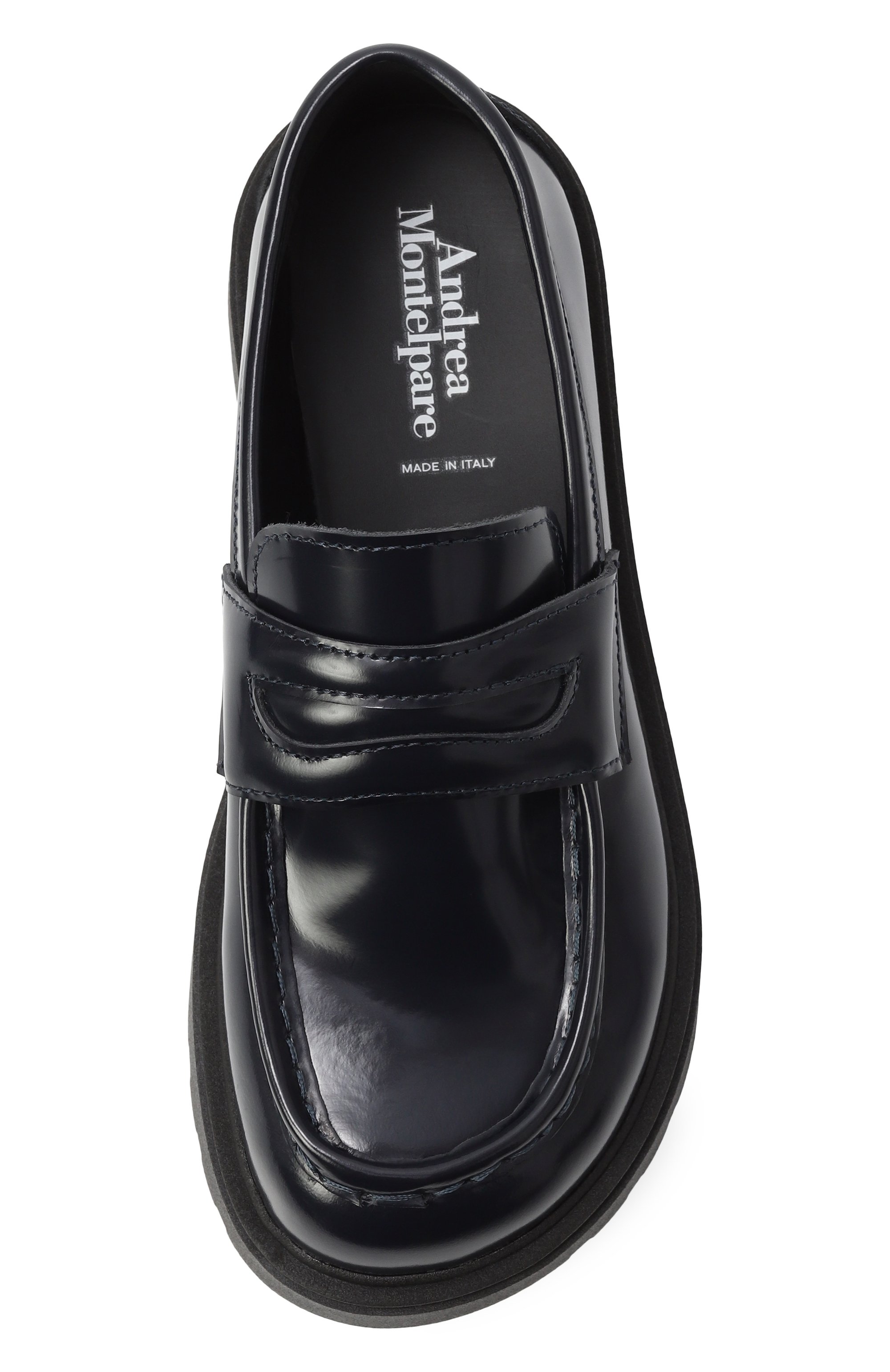 Кожаные лоферы MONTELPARE TRADITION, арт. 81776/28-35, фото 4