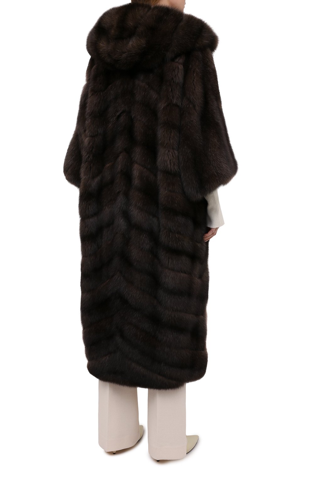 Шуба из меха соболя FURLAND, арт. 0027101910086100000, фото 4