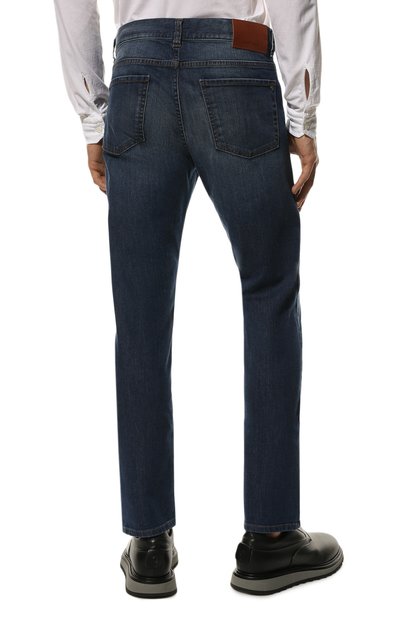 Джинсы CANALI темно-синего цвета по цене 39950 руб., арт. 91700/PD00003, фото 4 Джинсы CANALI, арт. 91700/PD00003, фото 4