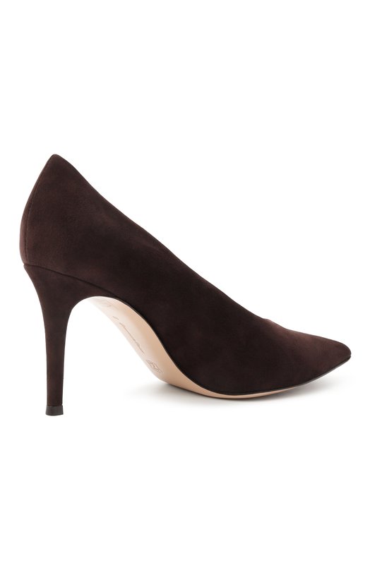 Замшевые туфли Gianvito 85 Gianvito Rossi G22277.85RIC.CAMM0KA Коричневый  G22277.85RIC.CAMM0KA Фото 5