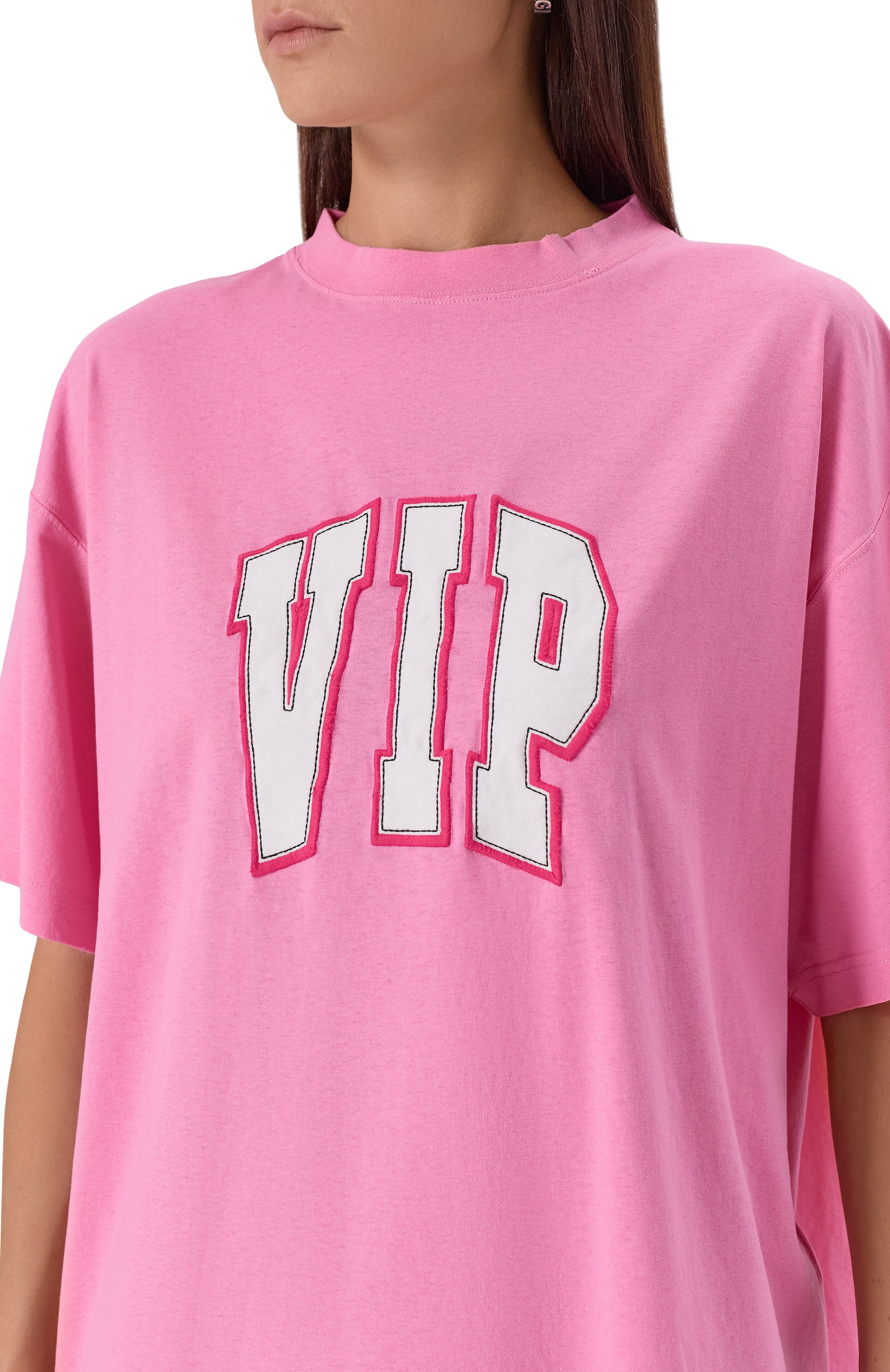 Хлопковая футболка BALENCIAGA, арт. 831305/TSVP6, фото 5