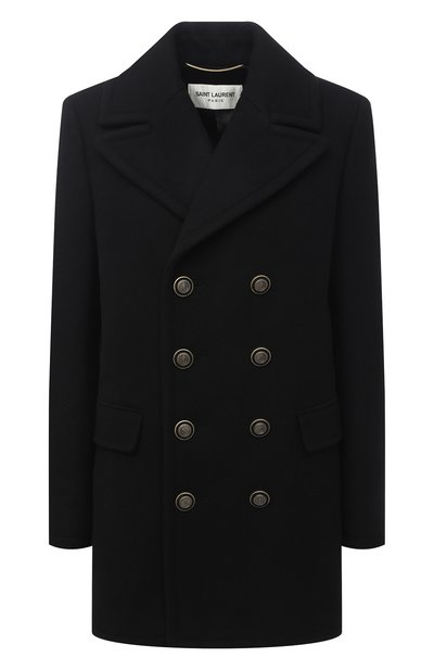 Женское шерстяное пальто SAINT LAURENT, арт. 631604/Y160W