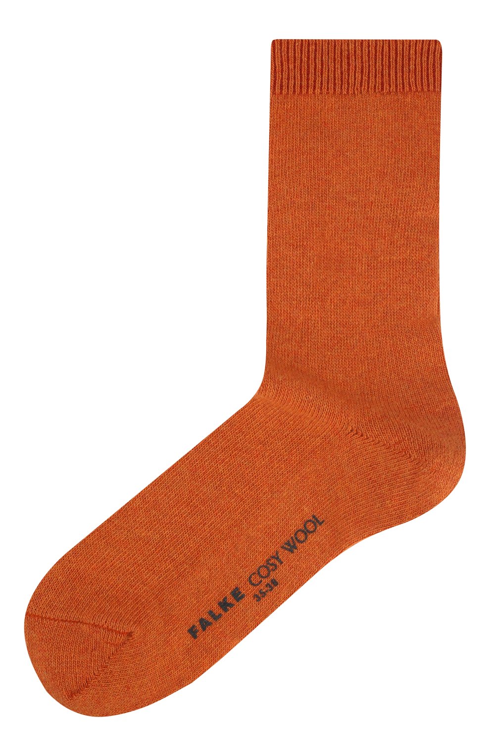 Вязаные носки cosy wool FALKE оранжевого цвета по цене 1830 руб., арт. 47548_18_, фото 1 Вязаные носки cosy wool FALKE, арт. 47548_18_, фото 1