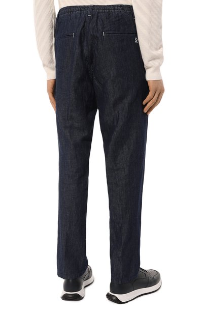 Брюки из хлопка и льна STEFANO RICCI, арт. MFT41B2110/T205BL, фото 4