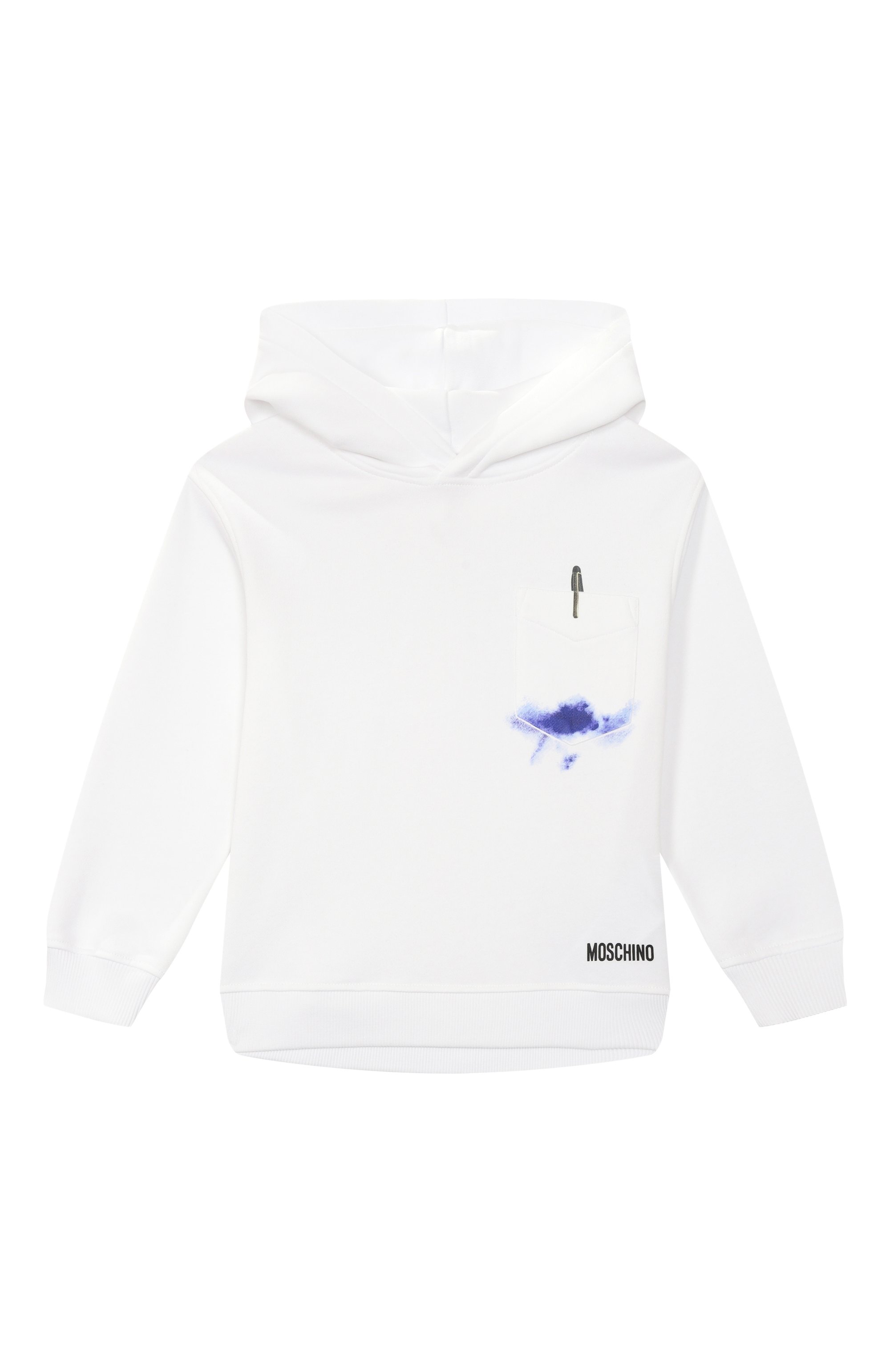 Хлопковое худи MOSCHINO, арт. HUF08X/LCA52/4-8, фото 1
