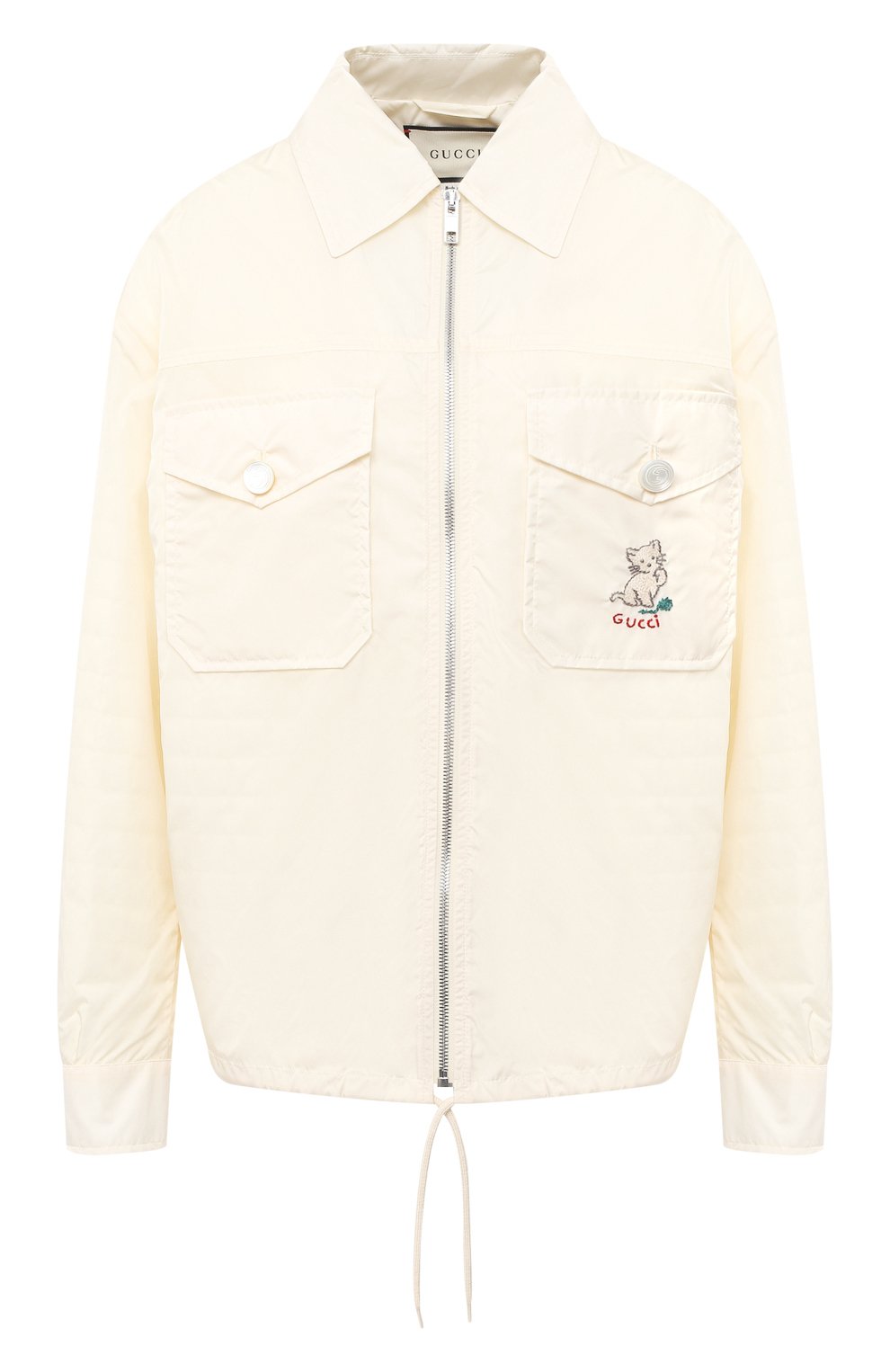 Куртка GUCCI белого цвета по цене 216000 руб., арт. 619422/ZAE8W, фото 1 Куртка GUCCI, арт. 619422/ZAE8W, фото 1