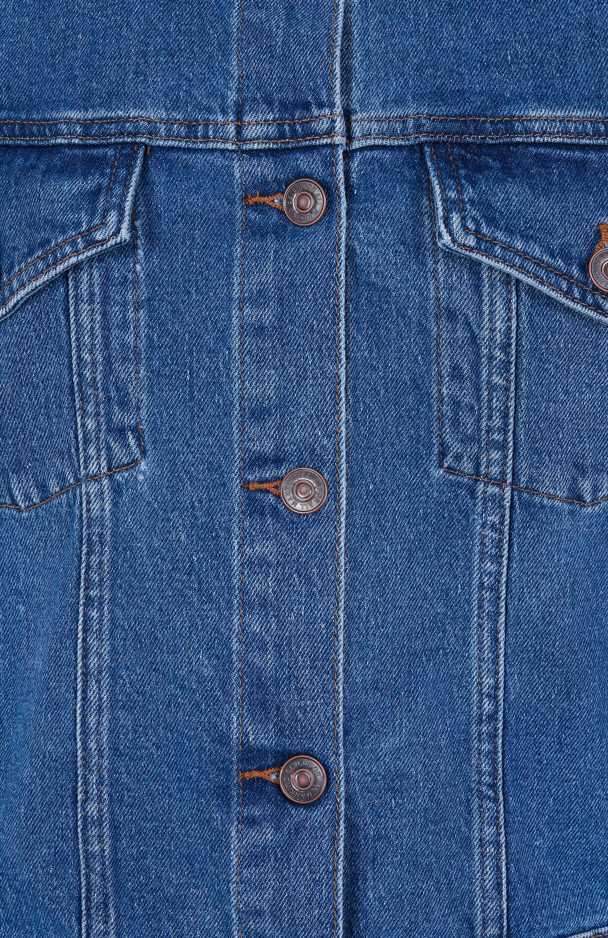 Джинсовая куртка 7 FOR ALL MANKIND, арт. 7U954C10WED, фото 6