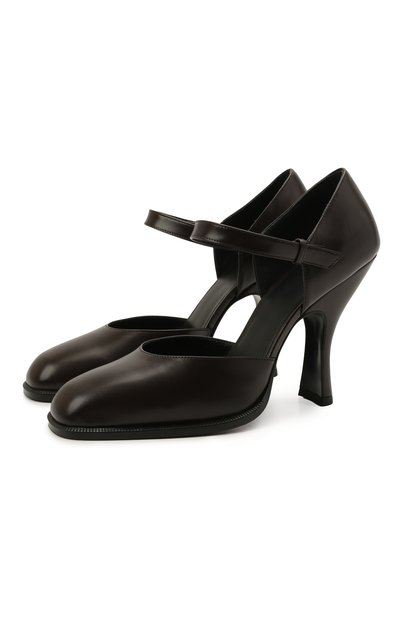 Кожаные туфли mary jane THE ROW, арт. F1195-L35, фото 1