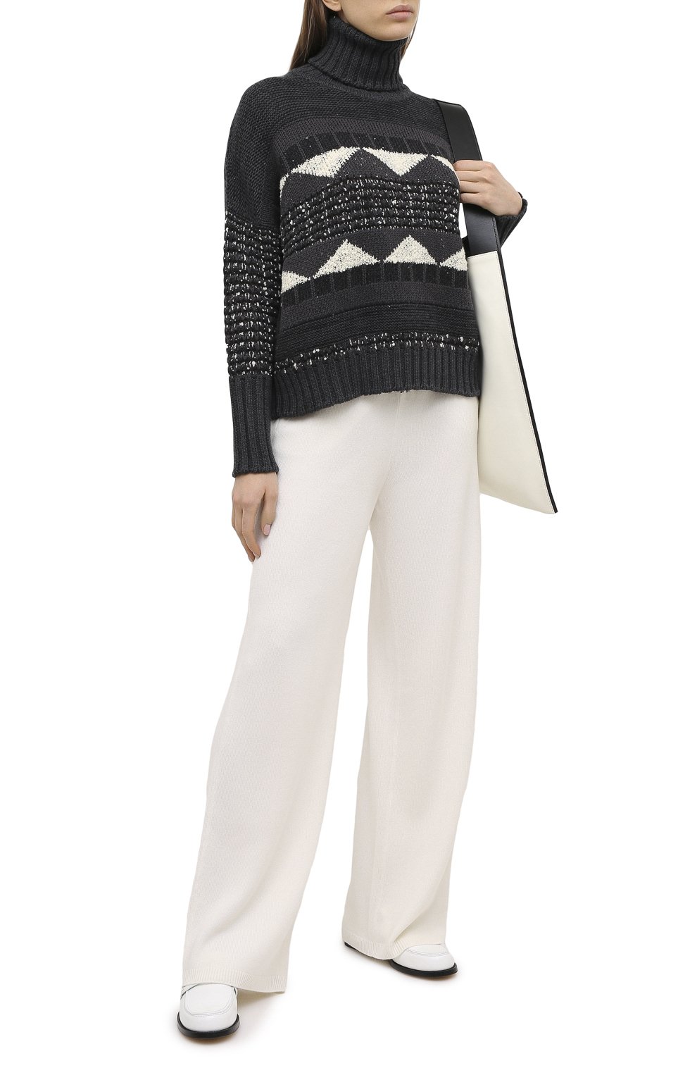 Шерстяной свитер LORENA ANTONIAZZI, арт. I2051TM006/328, фото 2