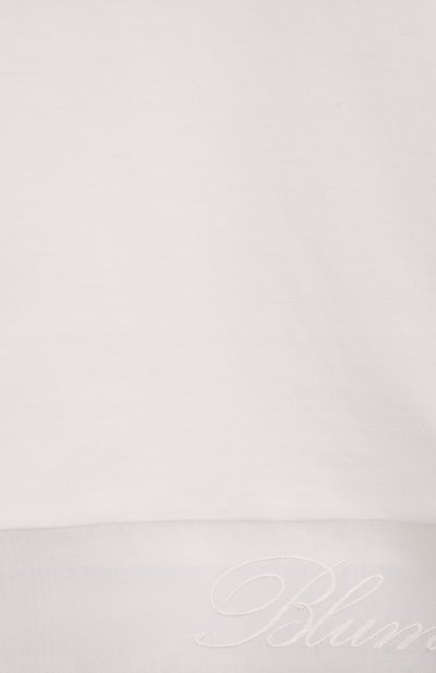 Хлопковая футболка BLUMARINE, арт. BFTS0200/JF031_001, фото 3