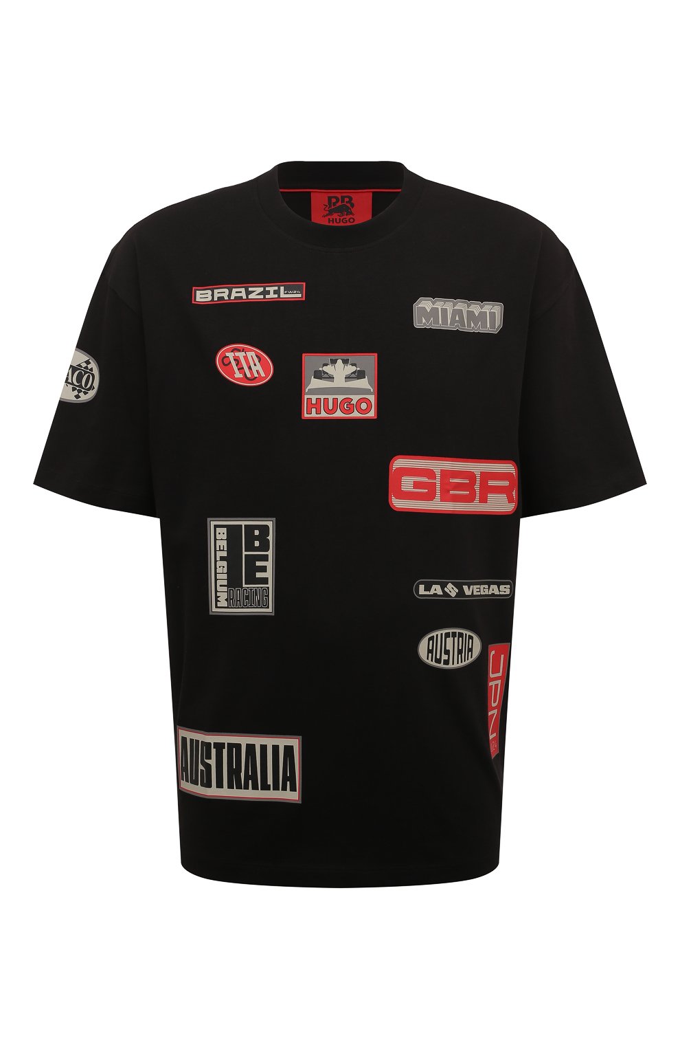 Хлопковая футболка hugo x rb HUGO, арт. 50530338, фото 1