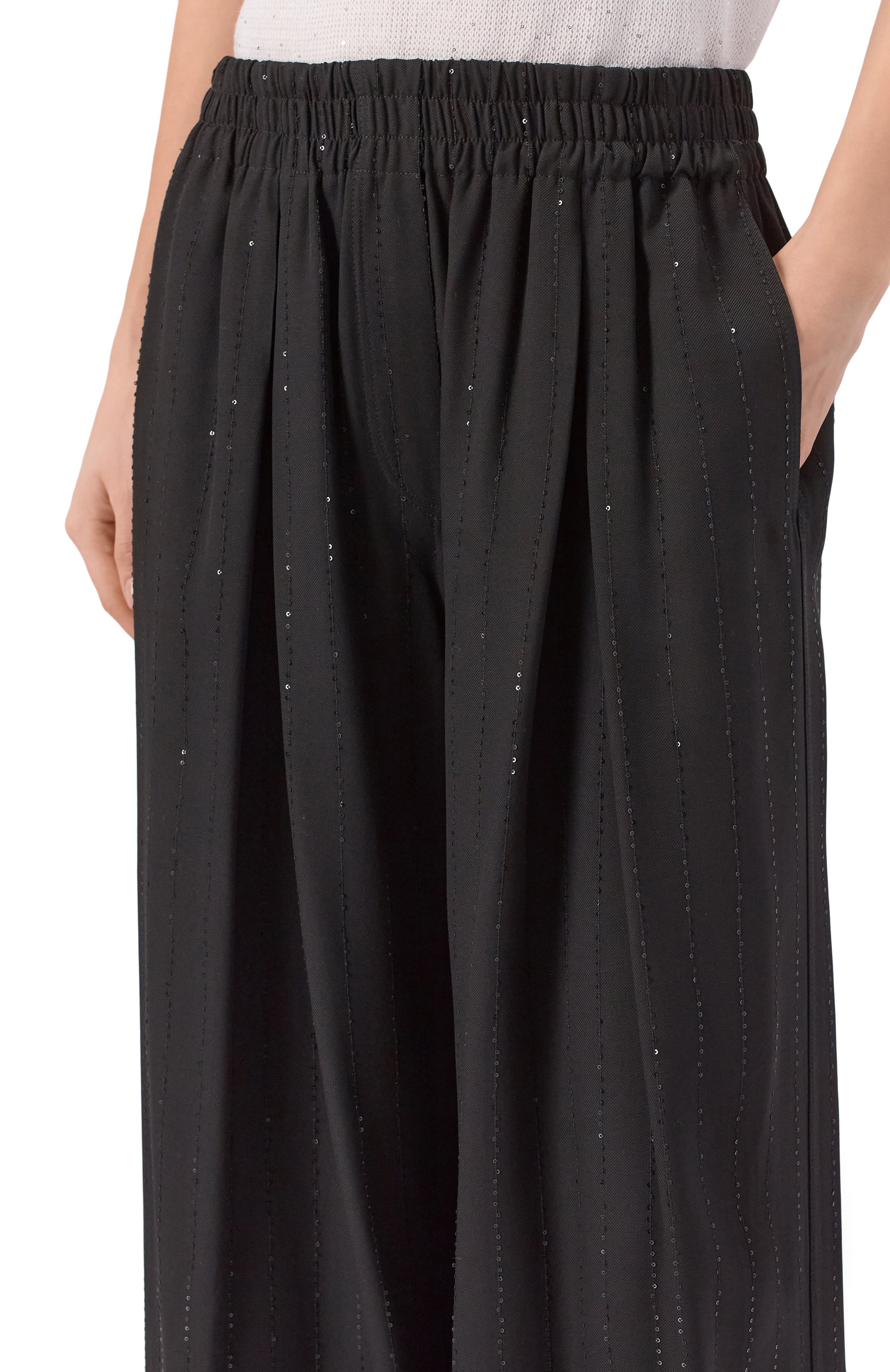 Брюки из вискозы BRUNELLO CUCINELLI, арт. ML594HX699, фото 5