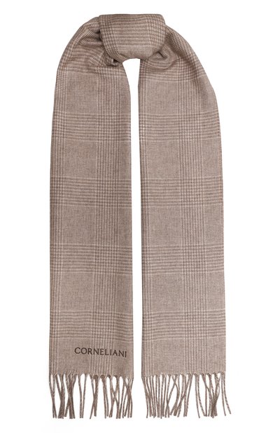 Мужской шарф из шелка и кашемира CORNELIANI, арт. 94B359-9429018