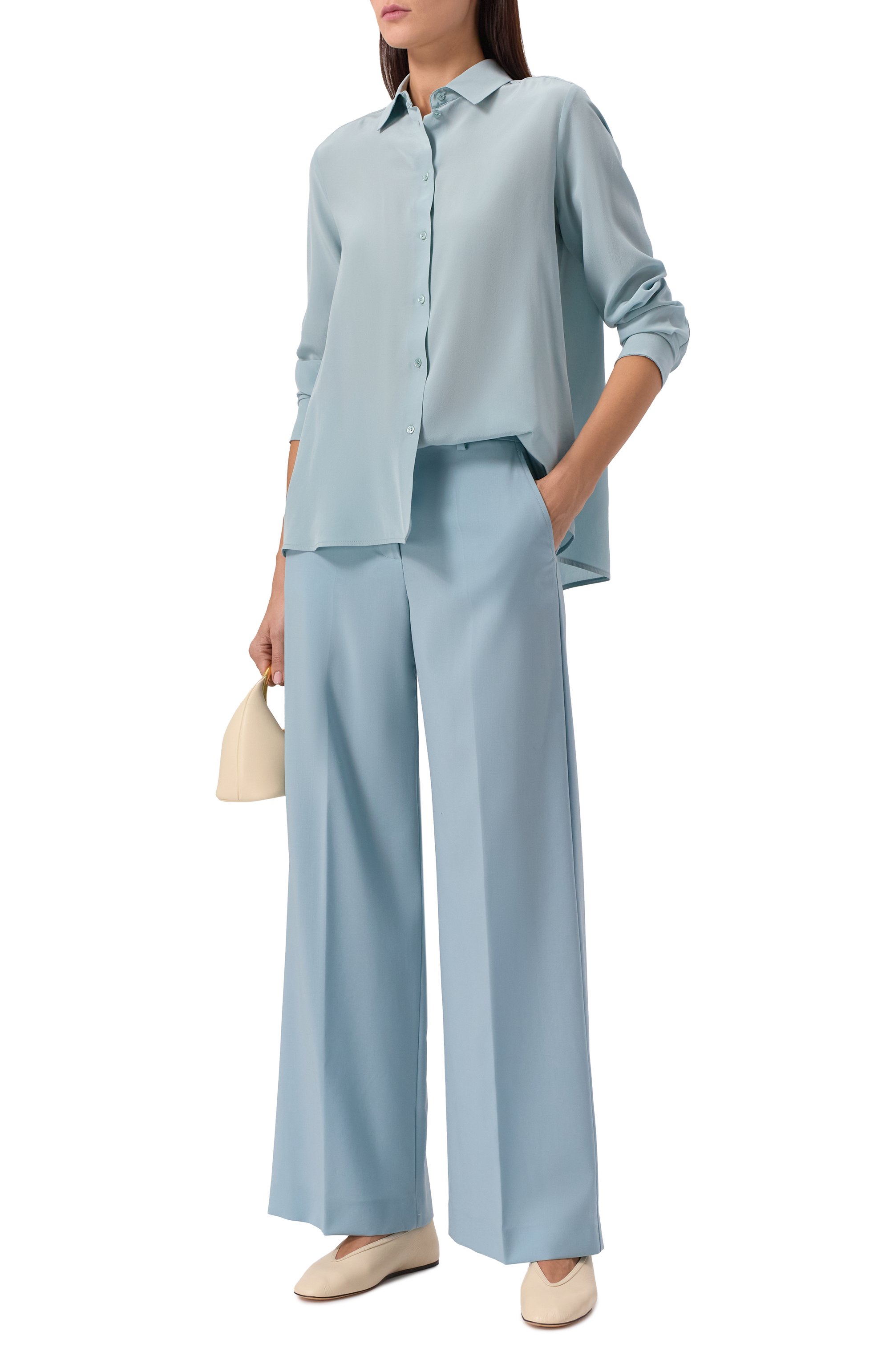 Шерстяные брюки WEEKEND MAX MARA, арт. VISIV0, фото 2