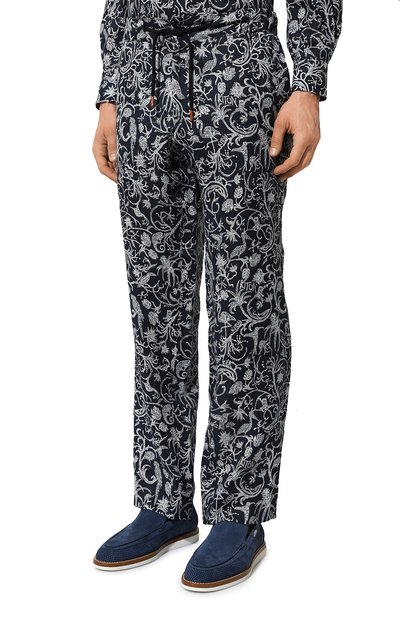 Льняные брюки KITON, арт. UPN001H08902, фото 3