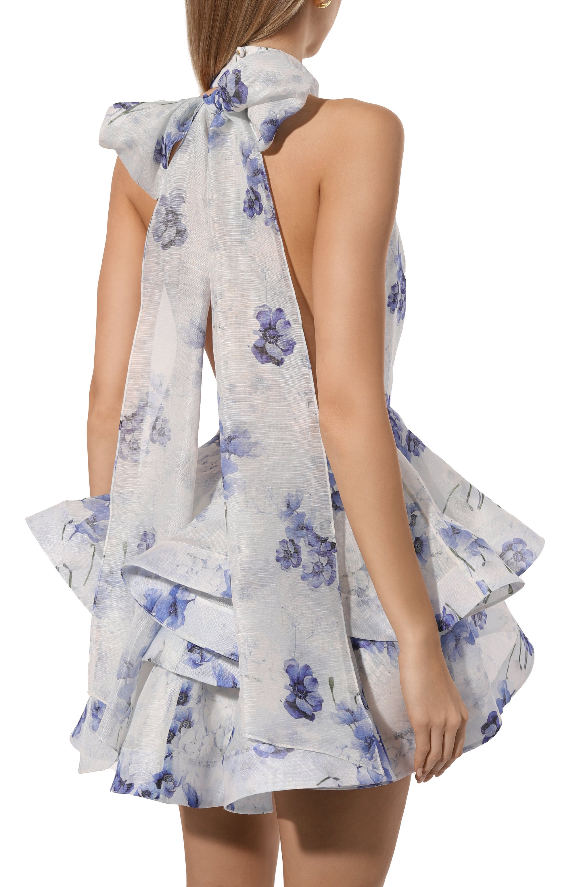 Платье изо льна и шелка YVON, арт. 0 140014, фото 4