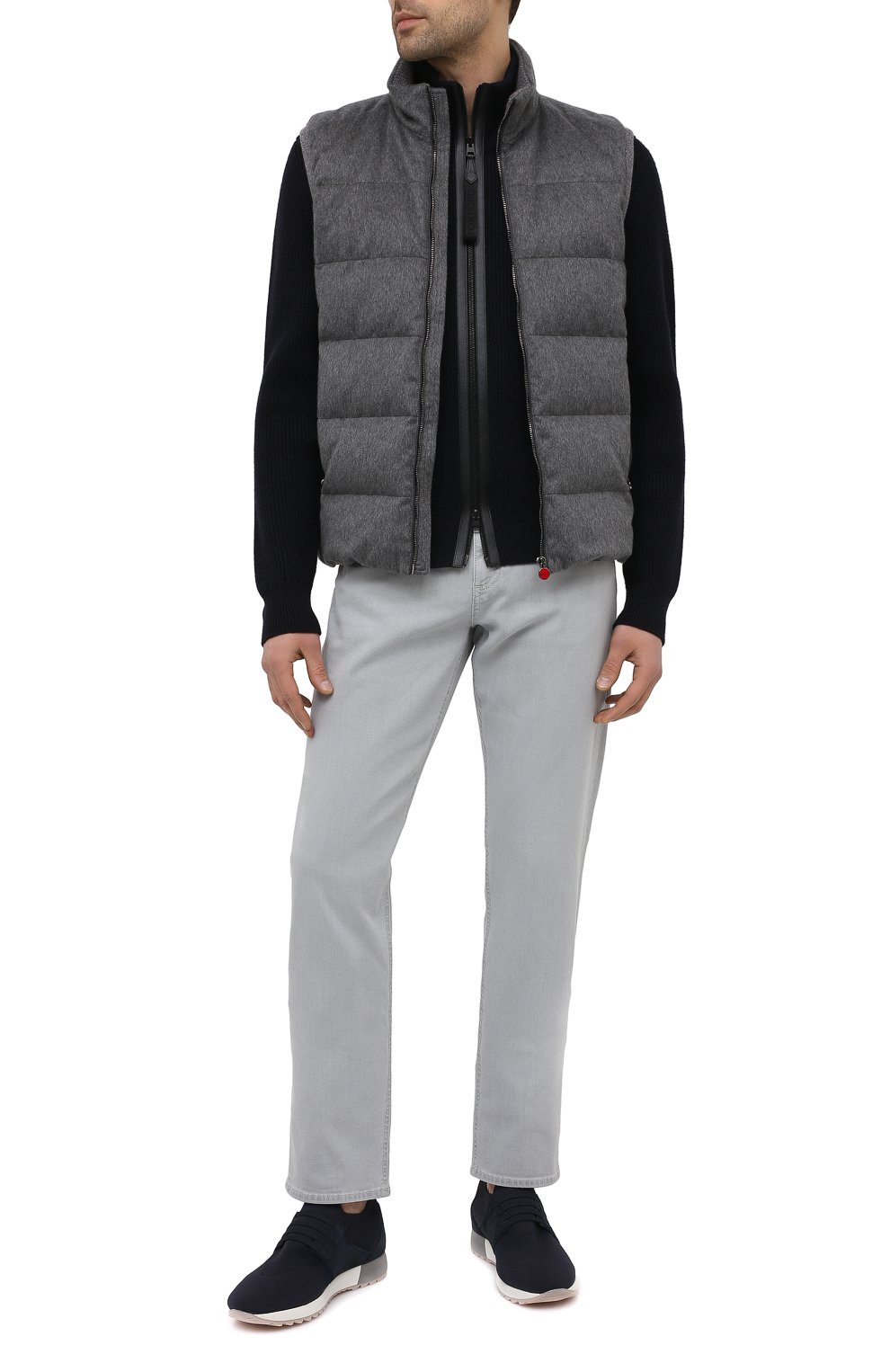 Комбинированные кроссовки ANDREA VENTURA FIRENZE, арт. V0YAGER SNEAKER/FASHI0N CL0TH+CACH./V0Y-IWG, фото 2