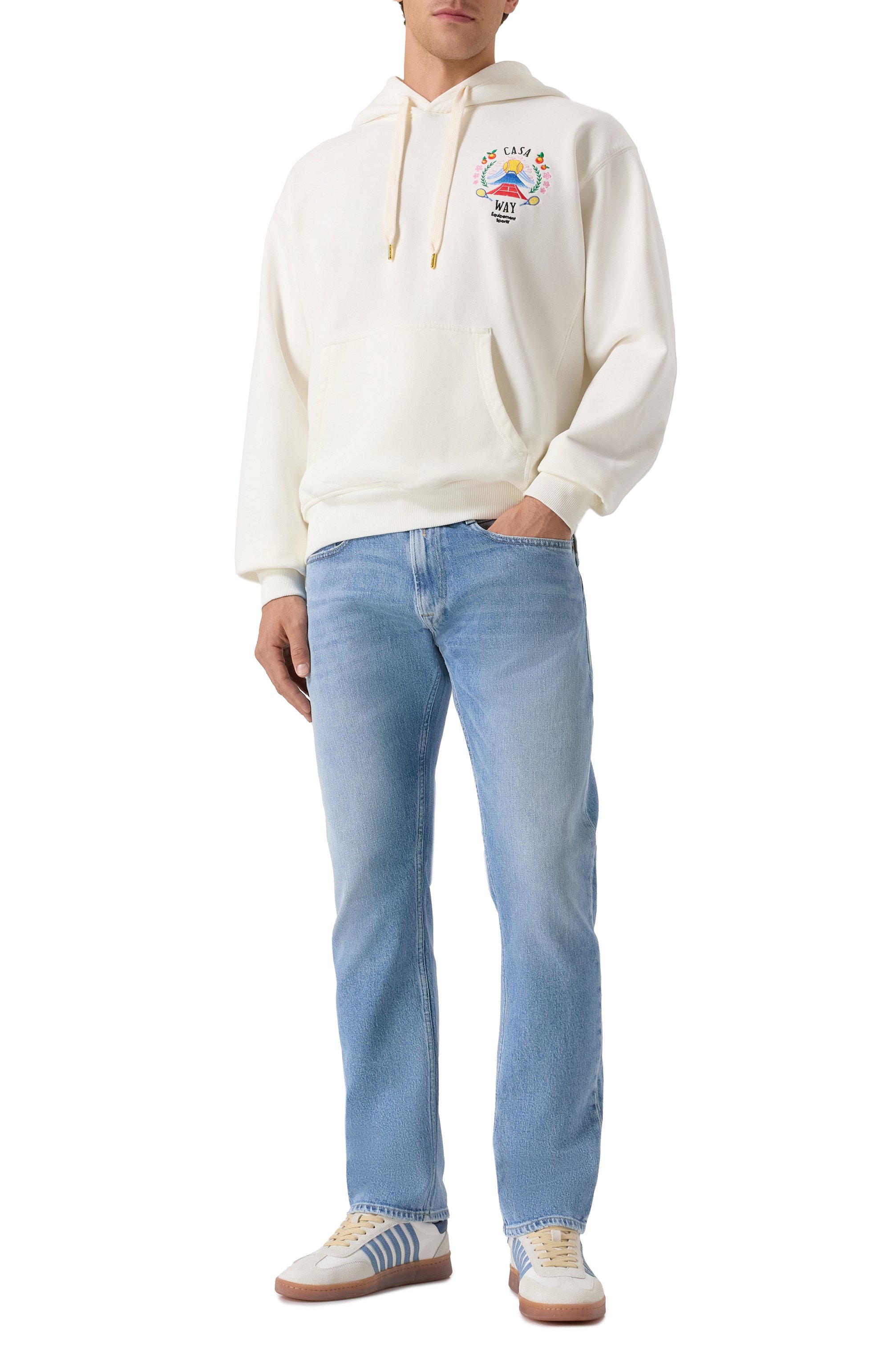 Хлопковое худи CASABLANCA, арт. MPF25-JTP-292-01, фото 2