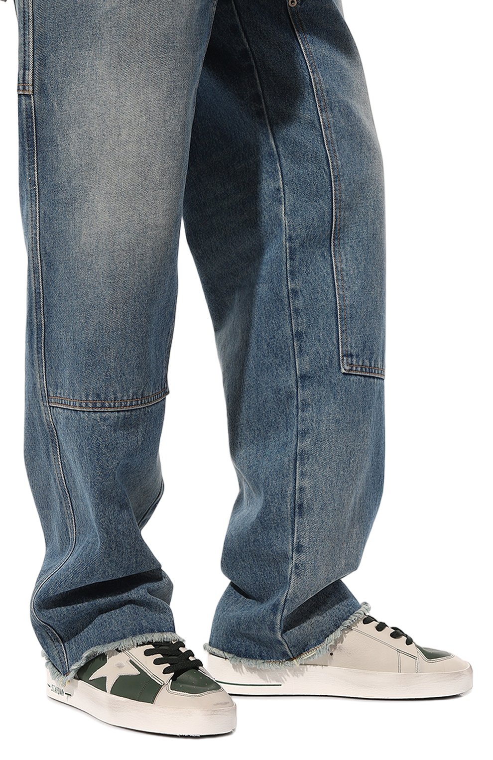 Кожаные кеды stardan GOLDEN GOOSE DELUXE BRAND, арт. GMF00128.F004750, фото 3