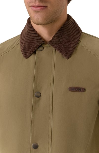 Хлопковая куртка MOSCHINO, арт. A0620/5218, фото 5