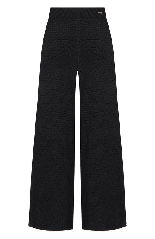 Хлопковые брюки Agnona K711030E/7C080PE Чёрный K711030E/7C080PE