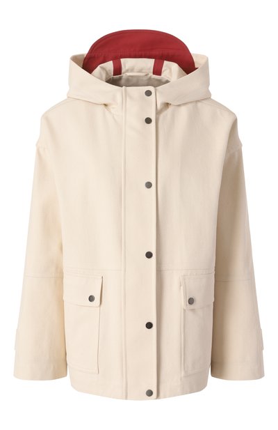 Женская хлопкова�я парка BRUNELLO CUCINELLI, арт. MGR0N7895