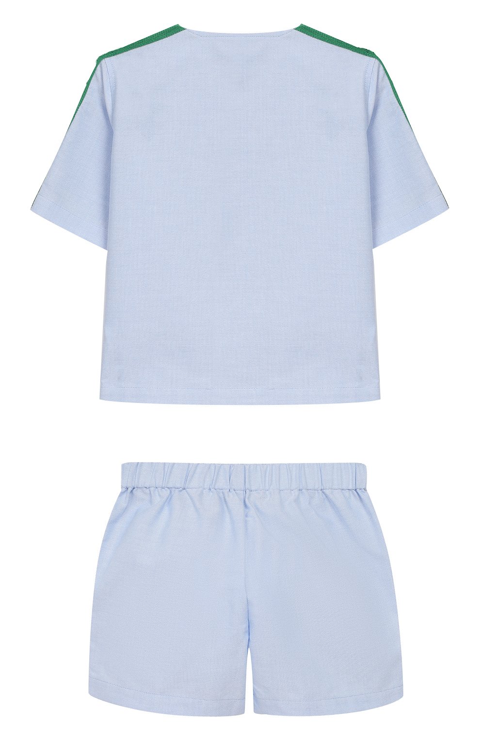 Комплект из хлопкового кардигана и шорт GUCCI, арт. 544808/XWABZ, фото 2