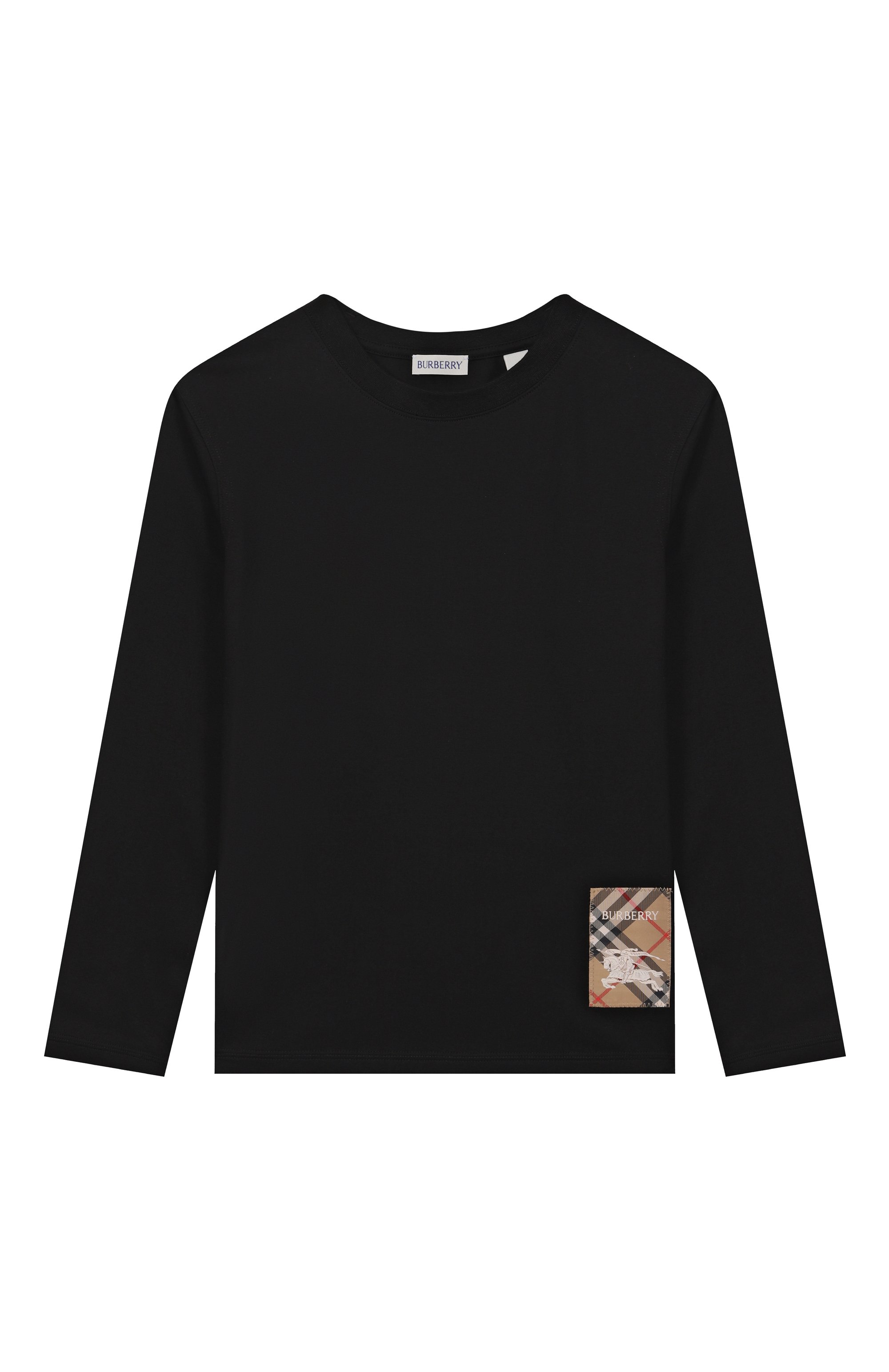 Хлопковый лонгслив BURBERRY, арт. 8112458, фото 1