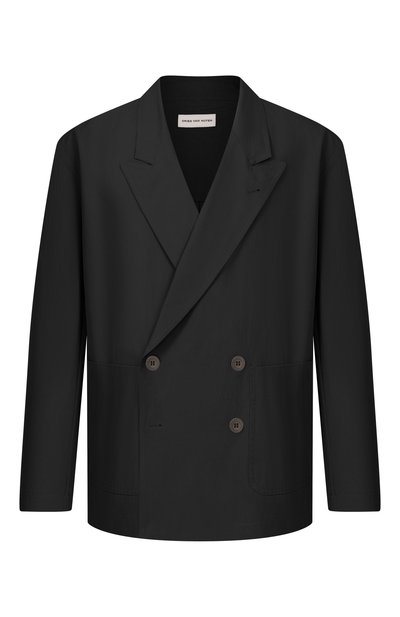 Мужской хлопковый пиджак DRIES VAN NOTEN, арт. 020718/3293