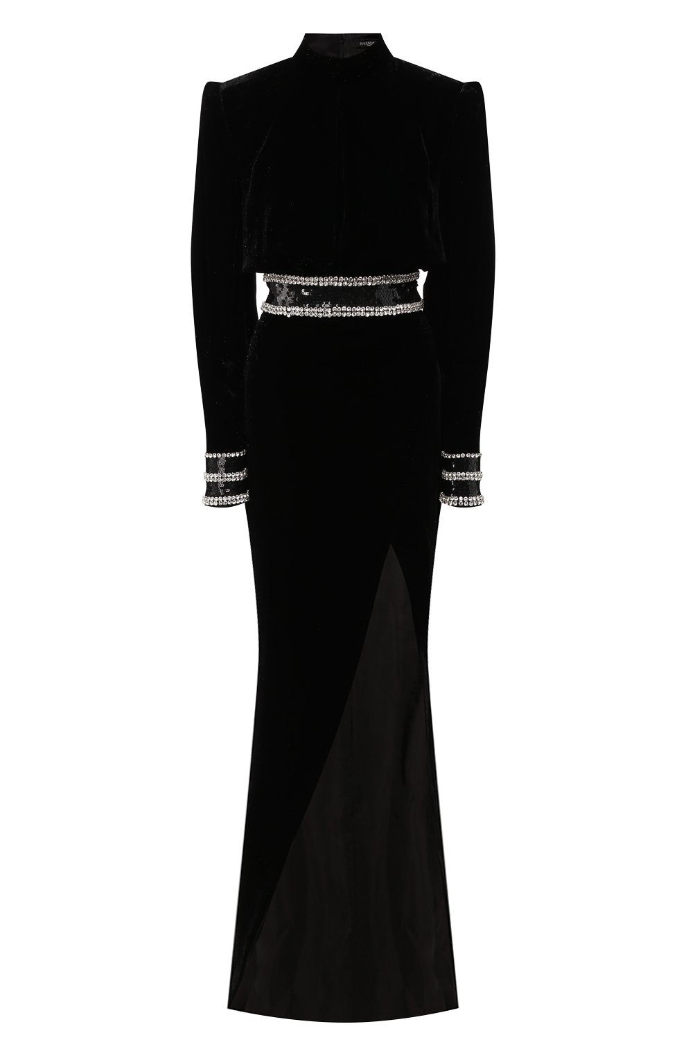 Платье BALMAIN черного цвета по цене 597500 руб., арт. SF16860/V052, фото 1 Платье BALMAIN, арт. SF16860/V052, фото 1