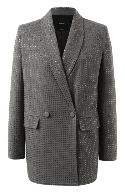 Женский жакет с отделкой стразами PINKO, арт. 104456/A287