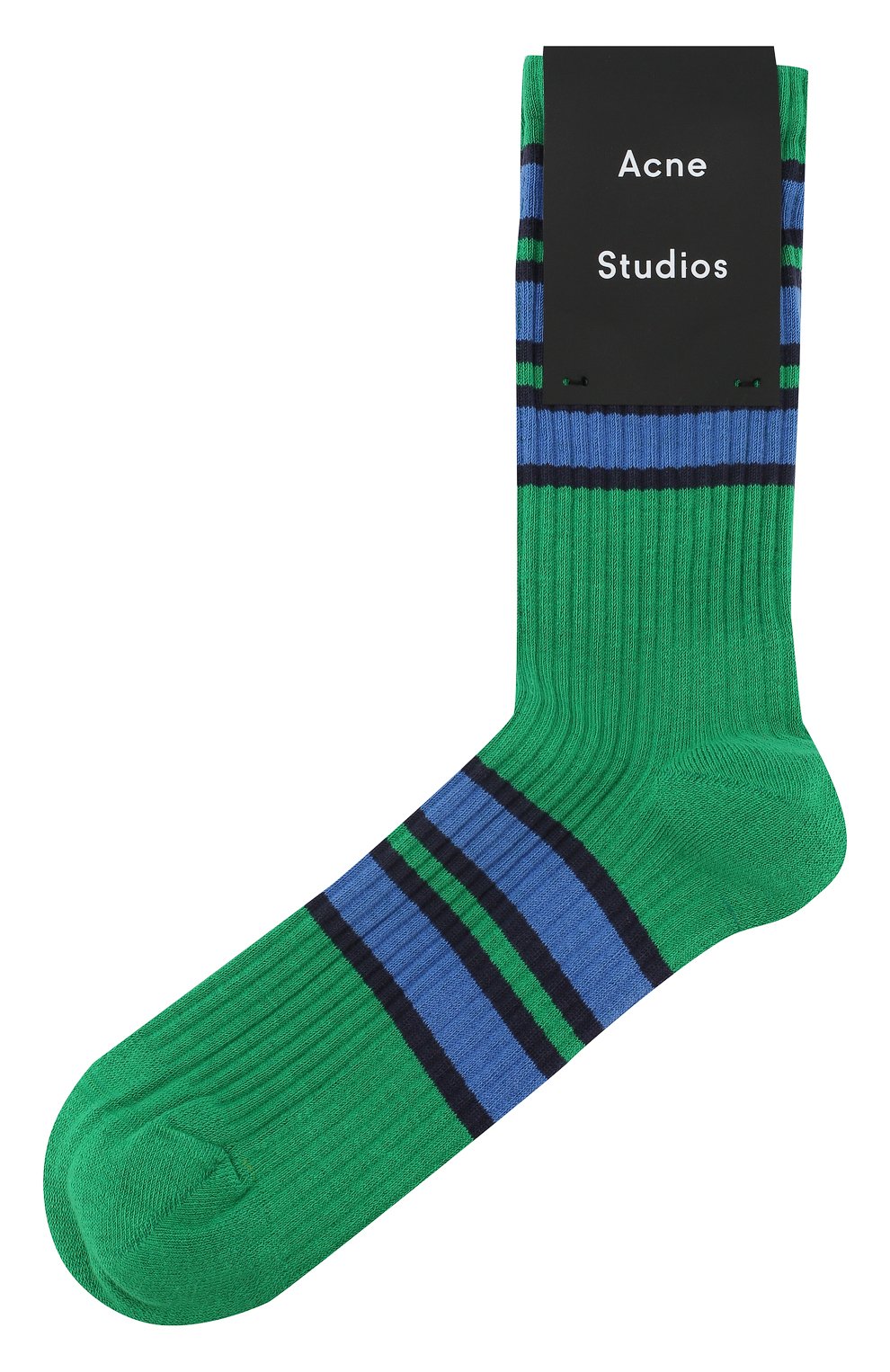 Носки ACNE STUDIOS зеленого цвета по цене 2670 руб., арт. C80008/W, фото 1 Носки ACNE STUDIOS, арт. C80008/W, фото 1