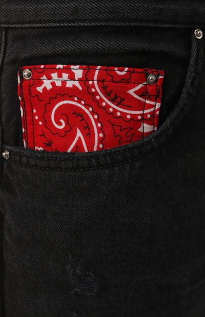 Джинсы AMIRI черного цвета по цене 114500 руб., арт. AMDNGH1027, фото 5 Джинсы AMIRI, арт. AMDNGH1027, фото 5