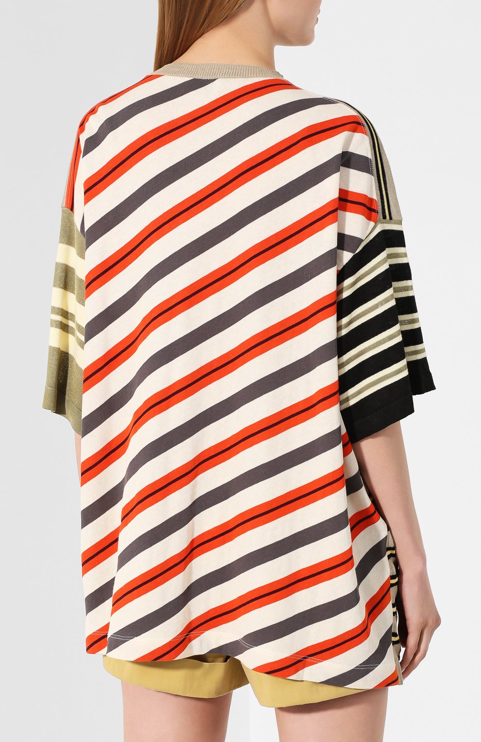 Футболка из смеси хлопка и льна ACNE STUDIOS, арт. A60164/W, фото 4