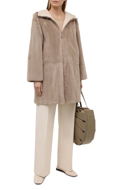 Шуба из норки LORO PIANA, арт. FAL5391, фото 2