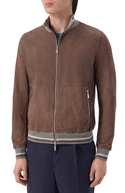 Замшевый бомбер GIMO'S, арт. 6S20.1.053.52/PA, фото 3