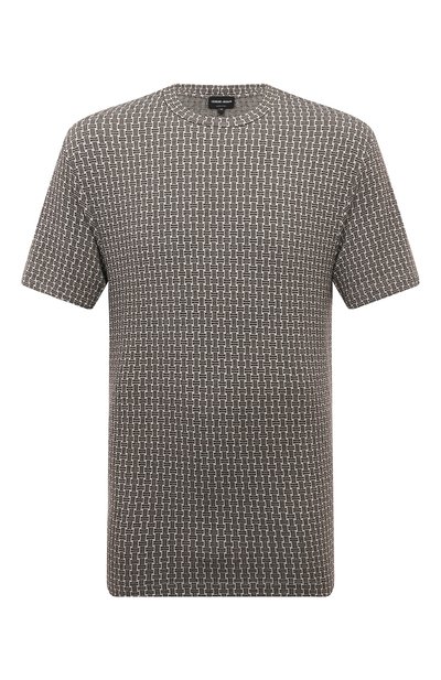 Мужская футболка из вискозы GIORGIO ARMANI, арт. 3DSM77/SJEGZ