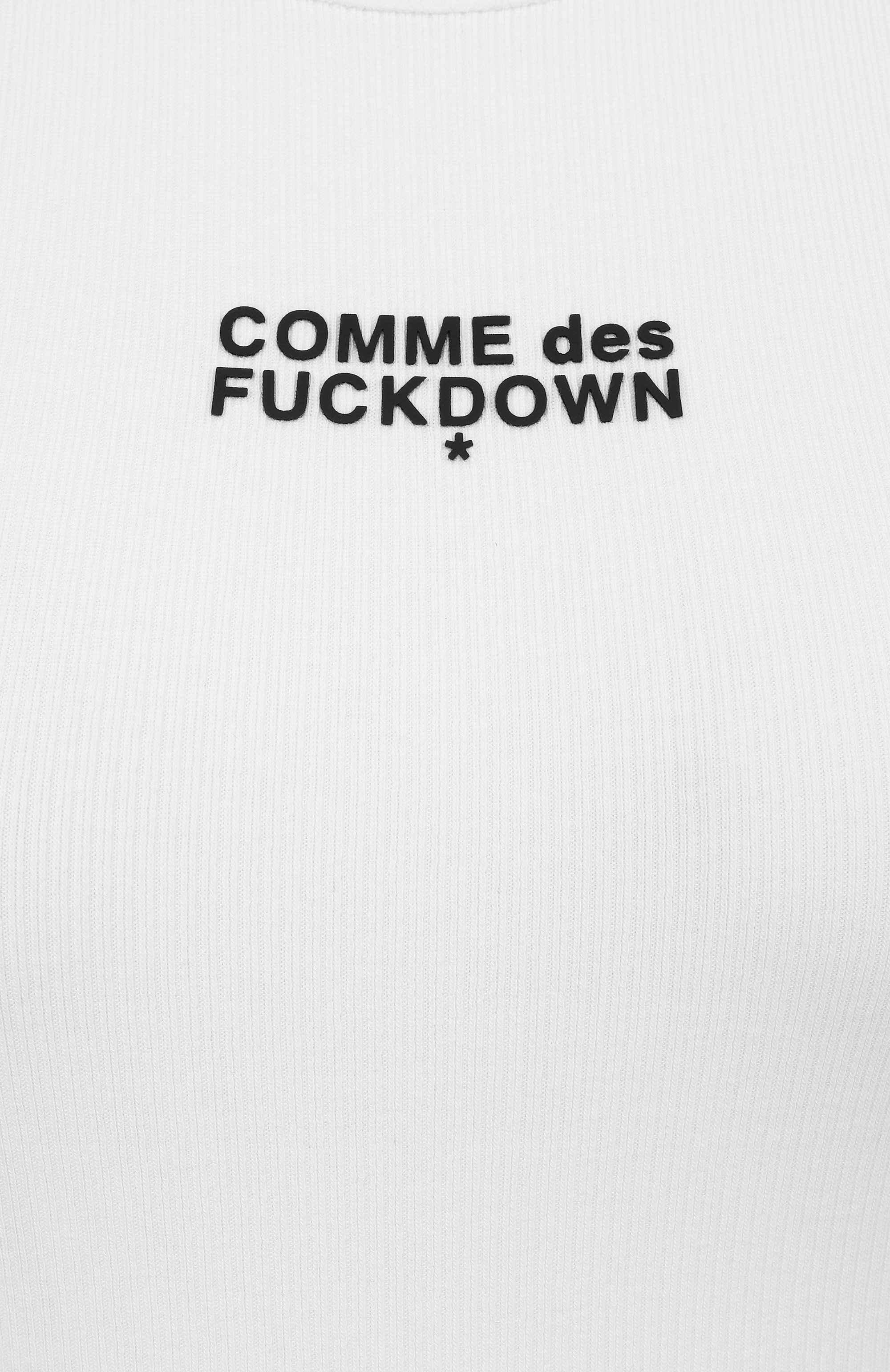Хлопковое боди COMME DES FUCKDOWN, арт. CFABW01244, фото 6