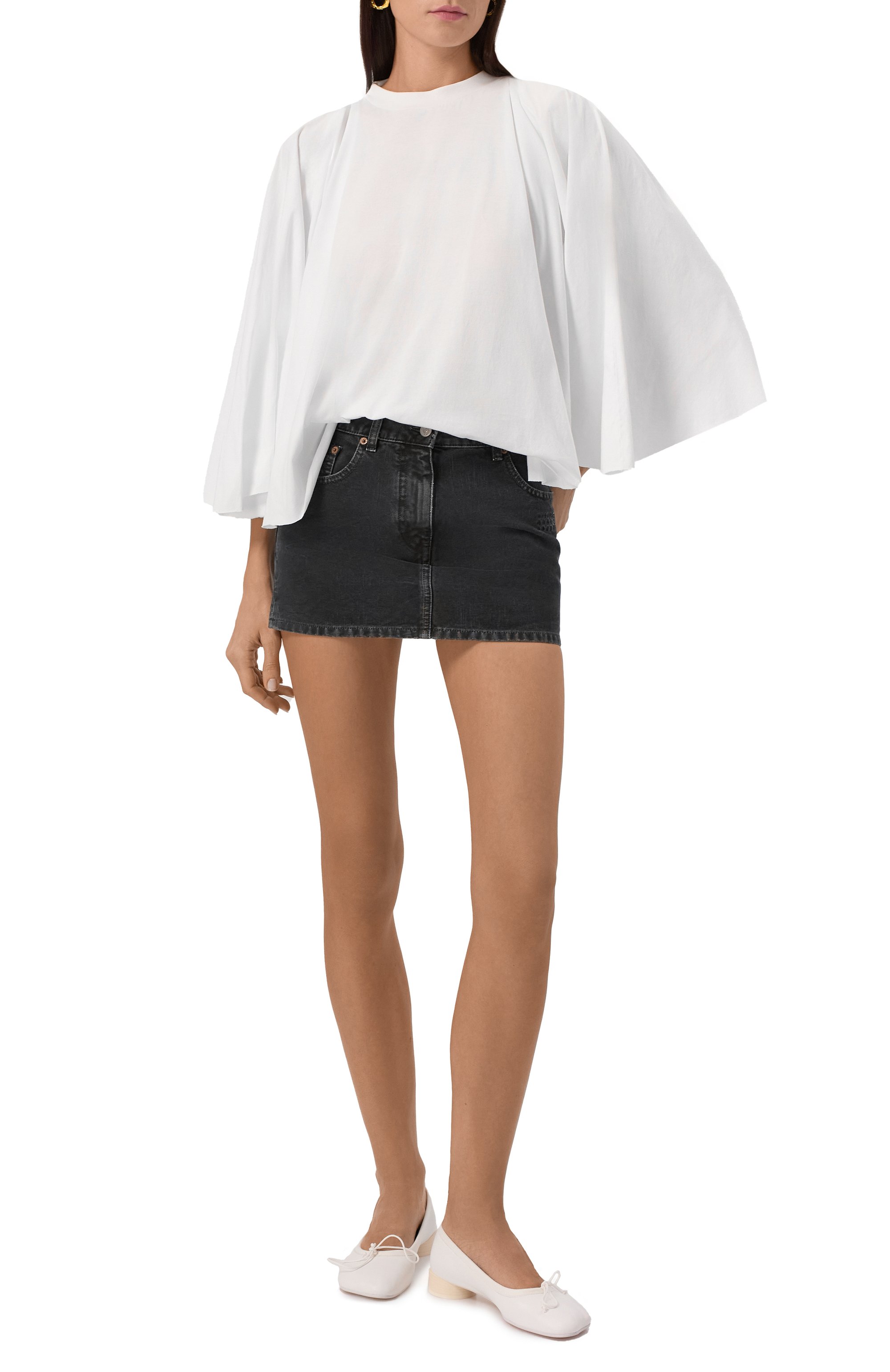 Джинсовая юбка MM6, арт. S52MC0010/M35249, фото 2