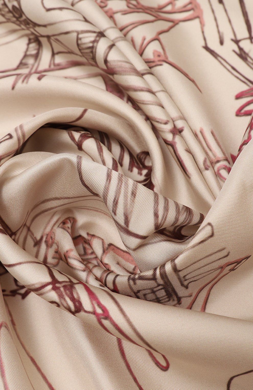 Шелковый платок KITON, арт. D53754XC5028, фото 4